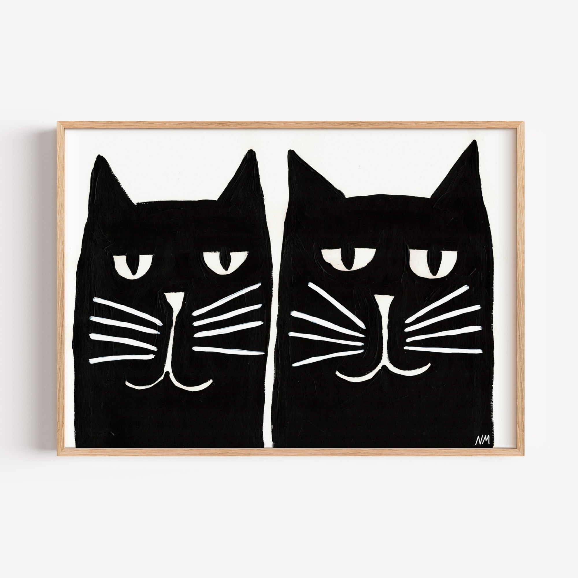 two-black-cats-by-nancy-mckie.