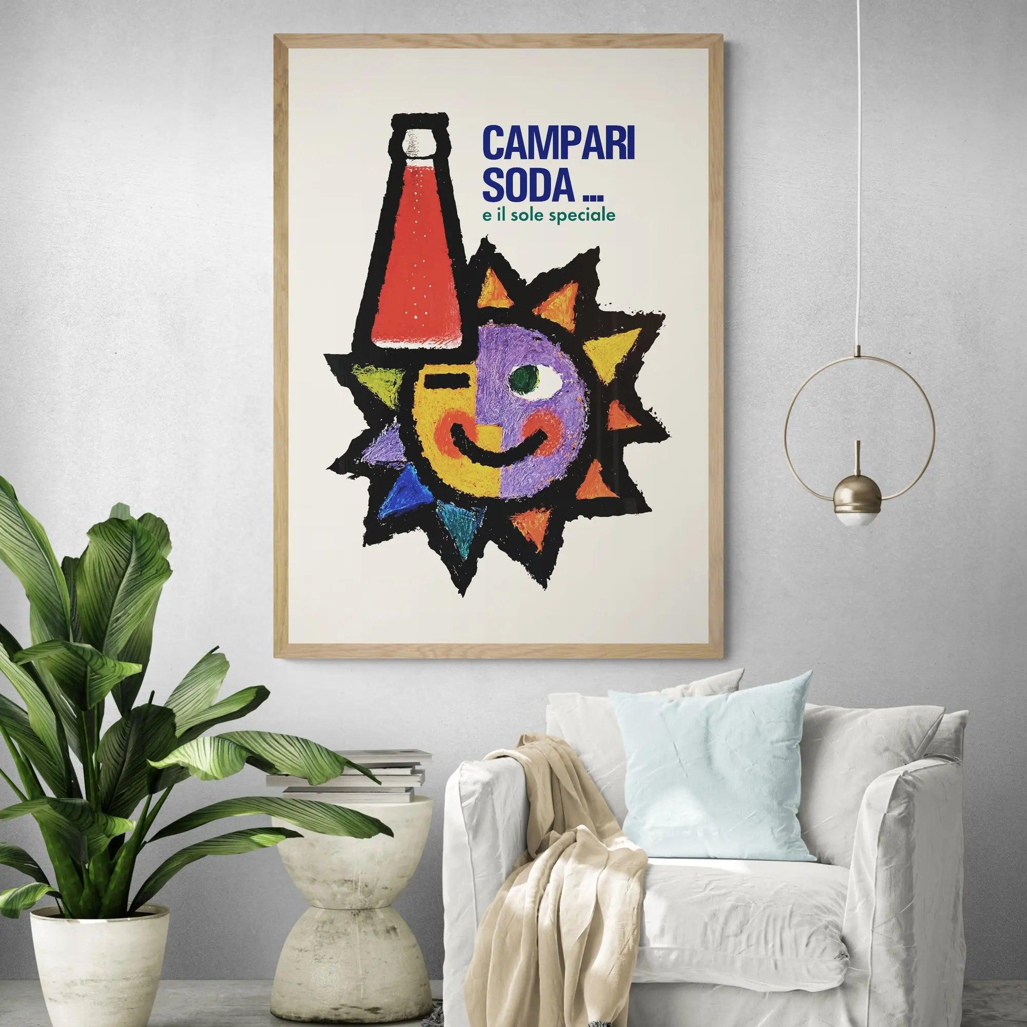 Campari Soda Art Print, Wall Art