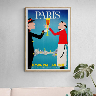 Vintage Paris Poster Gelato