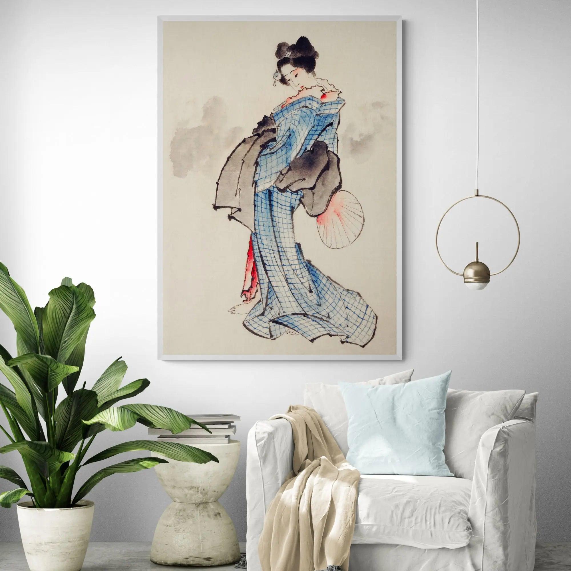 woman-by-katsushika-hokusai-