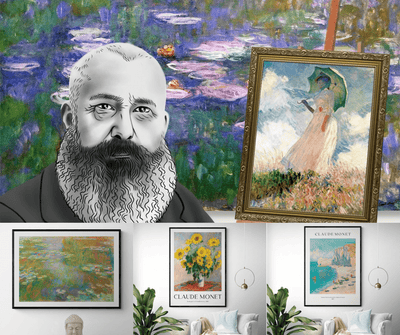 Claude Monet Inka Arthouse Wall Art