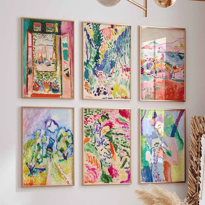 6x Exhibitions by Henri Matisse Gelato