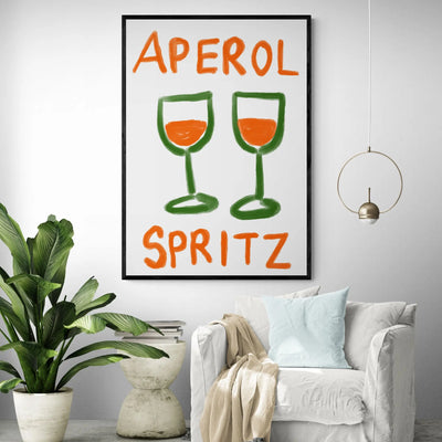 Aperol Spritz Art Print Gelato