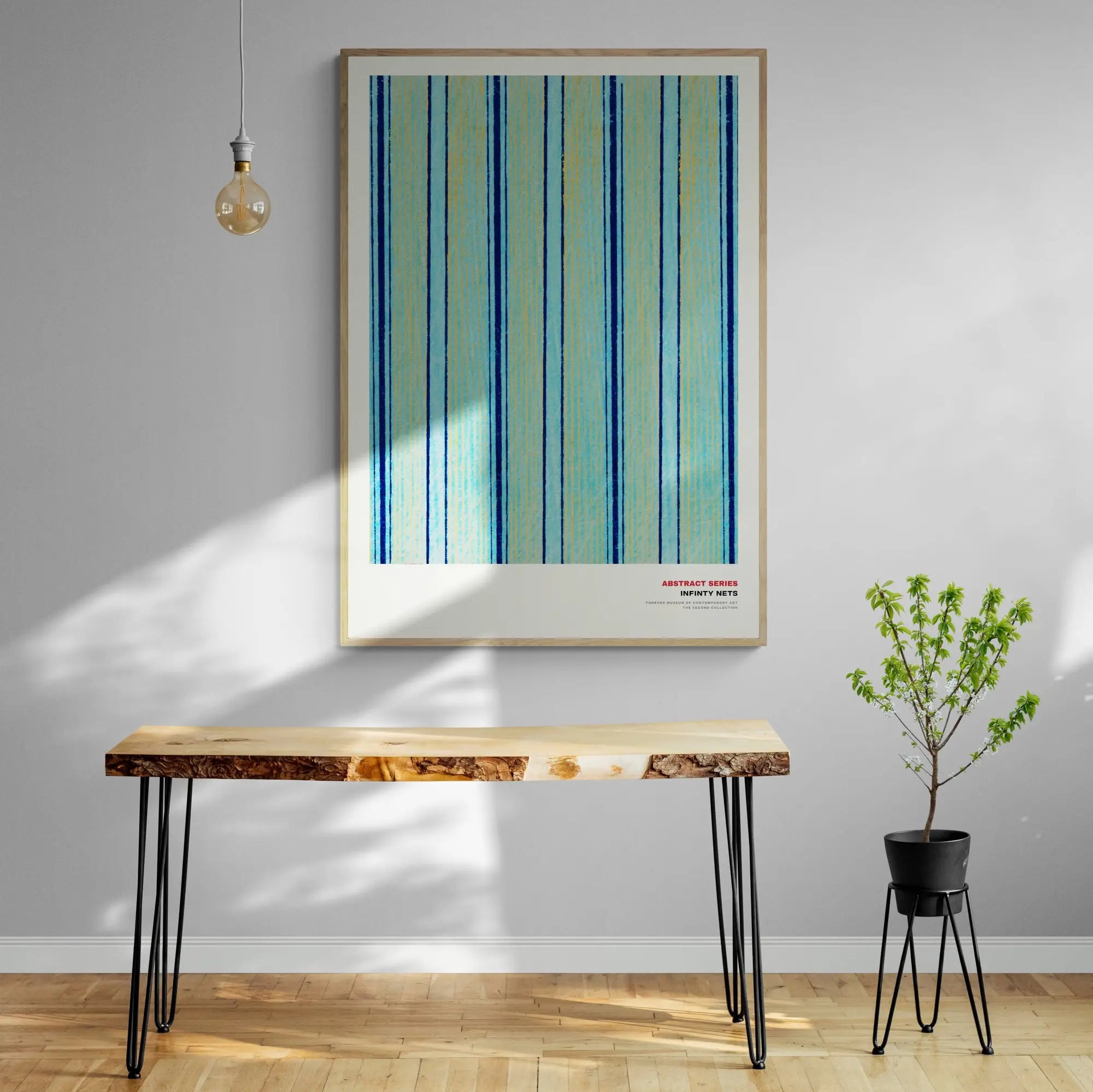 Shop Blue Japanese Woodblock Pattern Art Print Prints Online – Inka ...