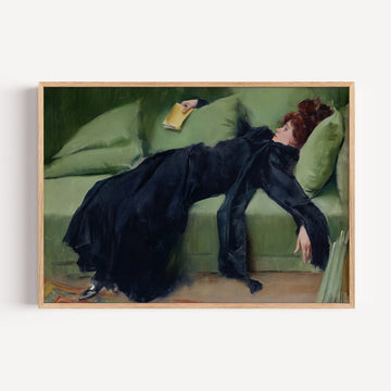 Decadent_Young_Woman_Wall_Art_Print