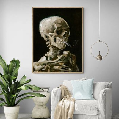 Head Of A Skeleton 1886 by Van Gogh Gelato