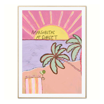 Margaritas At Sunset by Britty Flynn Gelato