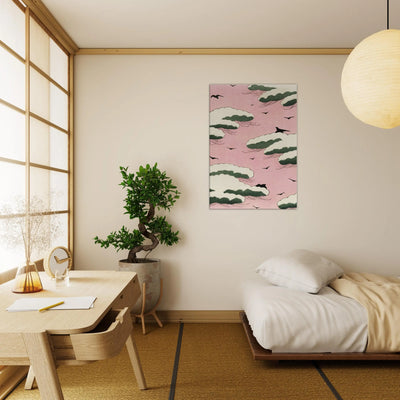 Pink Sky by Shin Bijutsukai Canvas Inka Arthouse