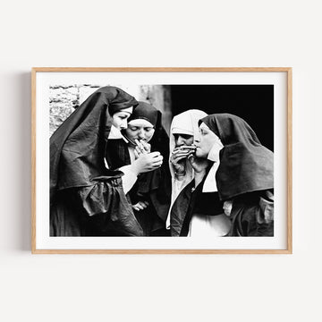 Smoking Nuns 1950
