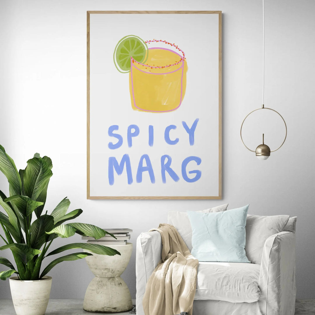 Shop Spicy Marg by Paige Byrne Prints Online – Inka Arthouse