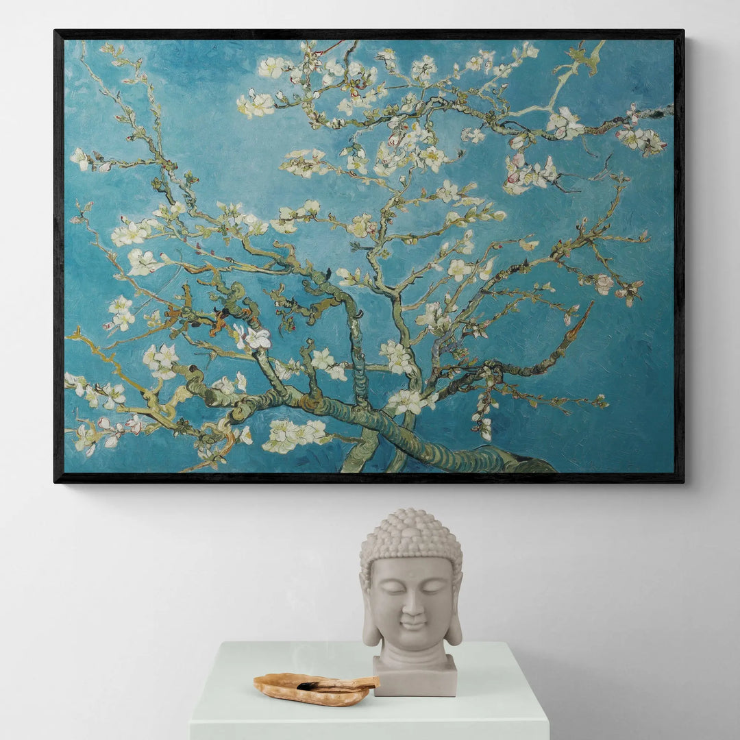 Almond Blossom 1890 by Vincent Van Gogh Framed Wall Art | Inka