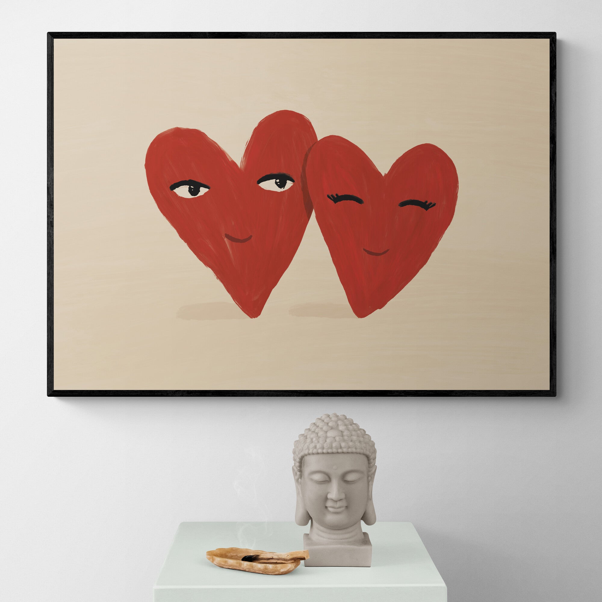 Better Together Art Print Framed Wall Art | Inka Arthouse – Inka
