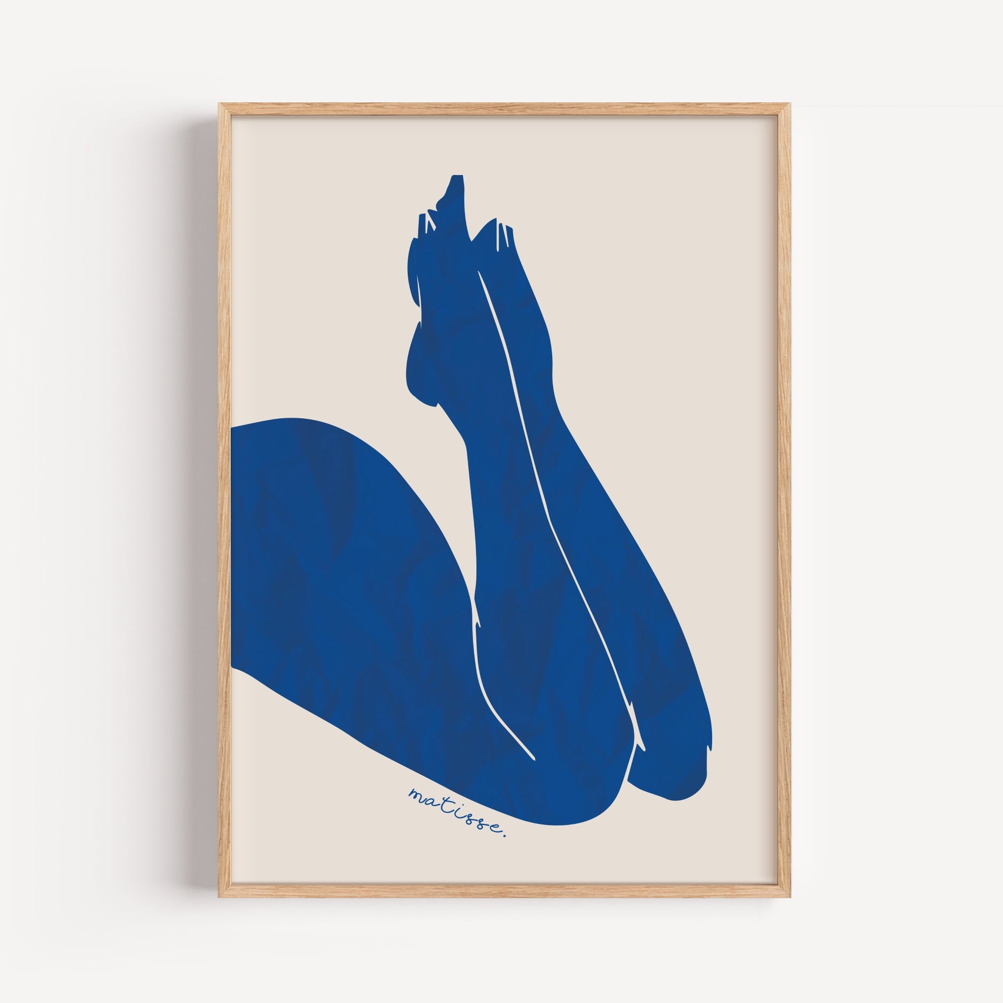 Blue Legs by Henri Matisse Framed Wall Art | Inka Arthouse – Inka