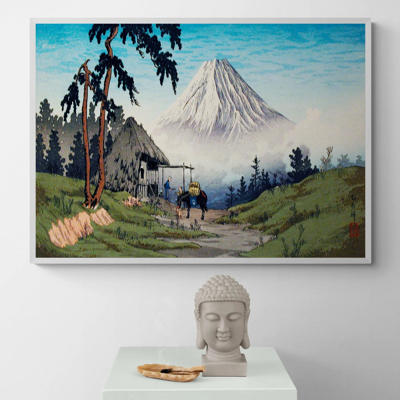 Otome Pass by Hiroaki Takahashi Framed Wall Art | Inka Arthouse