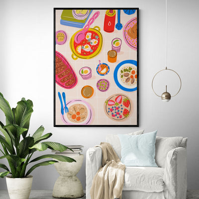 A Colourful Platter by Kartika Paramita