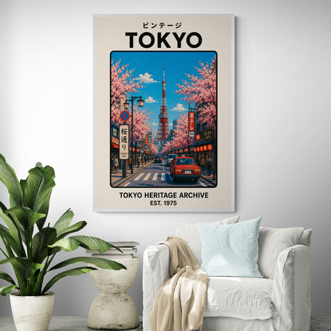 Goten-Yama Hill by Hokusai Framed Wall Art | Inka Arthouse – Inka