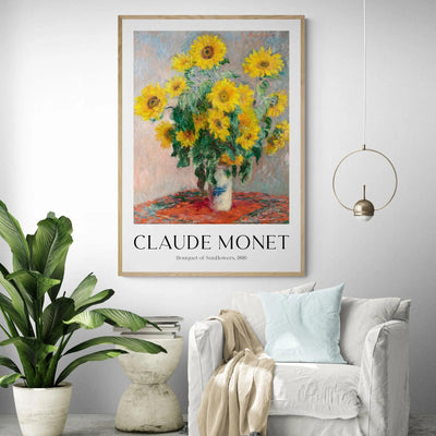 Bouquet by Sunflowers by Claude Monet Gelato