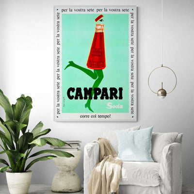 Campari Vintage Poster Gelato