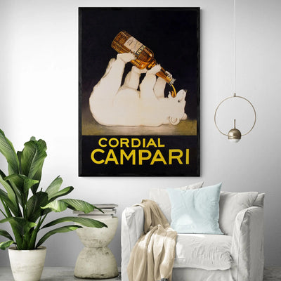 Copy of Campari Vintage Poster Gelato