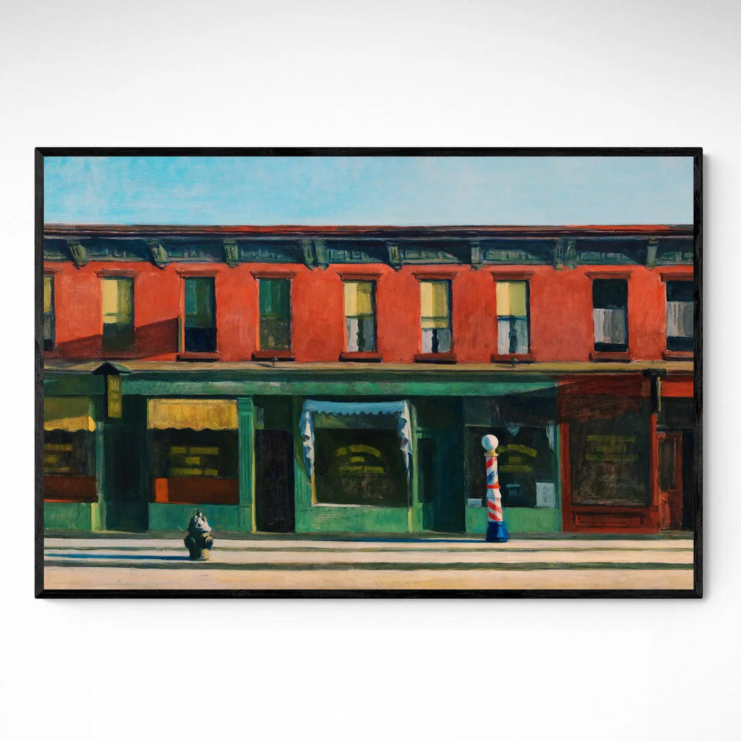 Early Sunday Morning by Edward Hopper - Inka Arthouse – Inka Arthouse