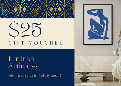 Inka Arthouse Gift Cards Inka Arthouse