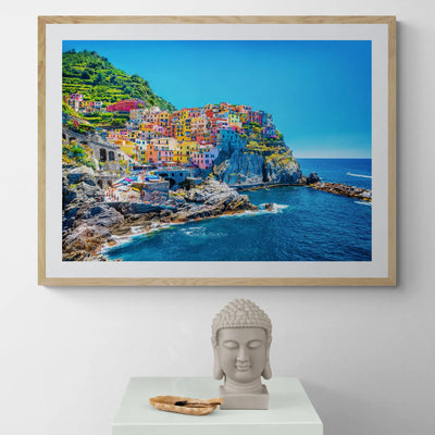 Italy Coastline Art Print Gelato