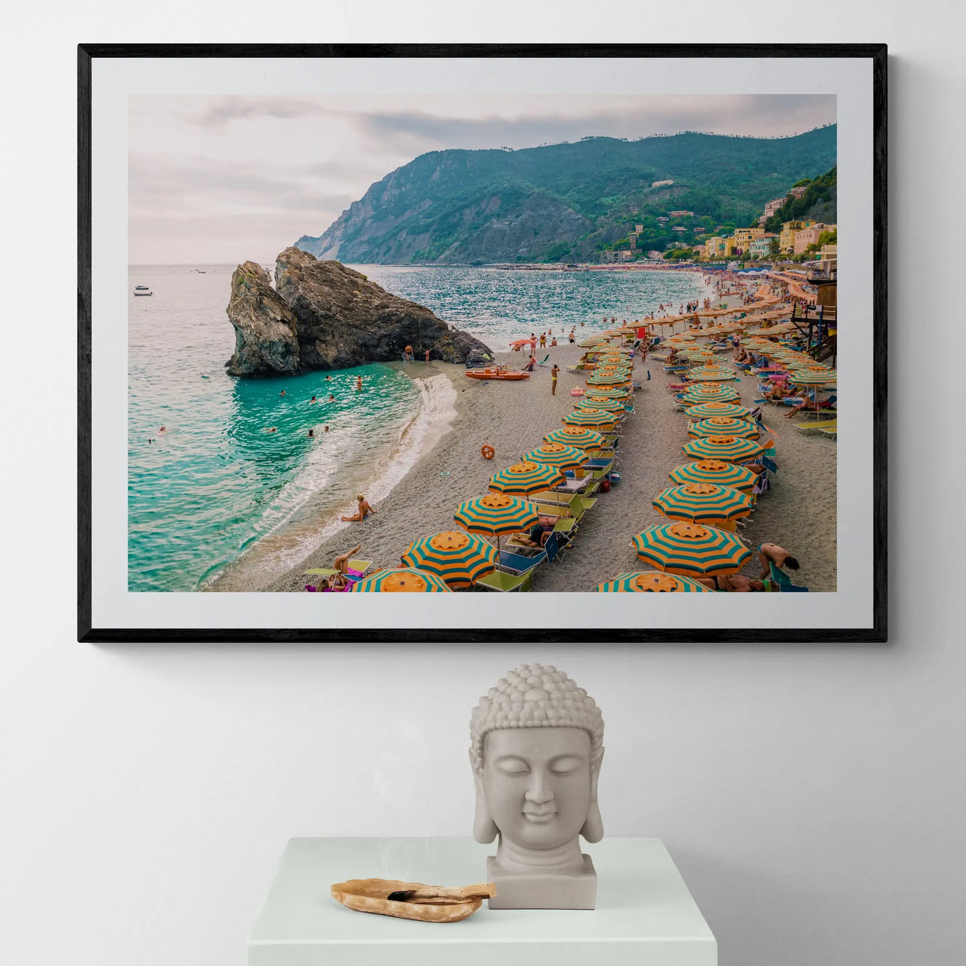 Monterosso Al Mare Beach outlets Framed Prints