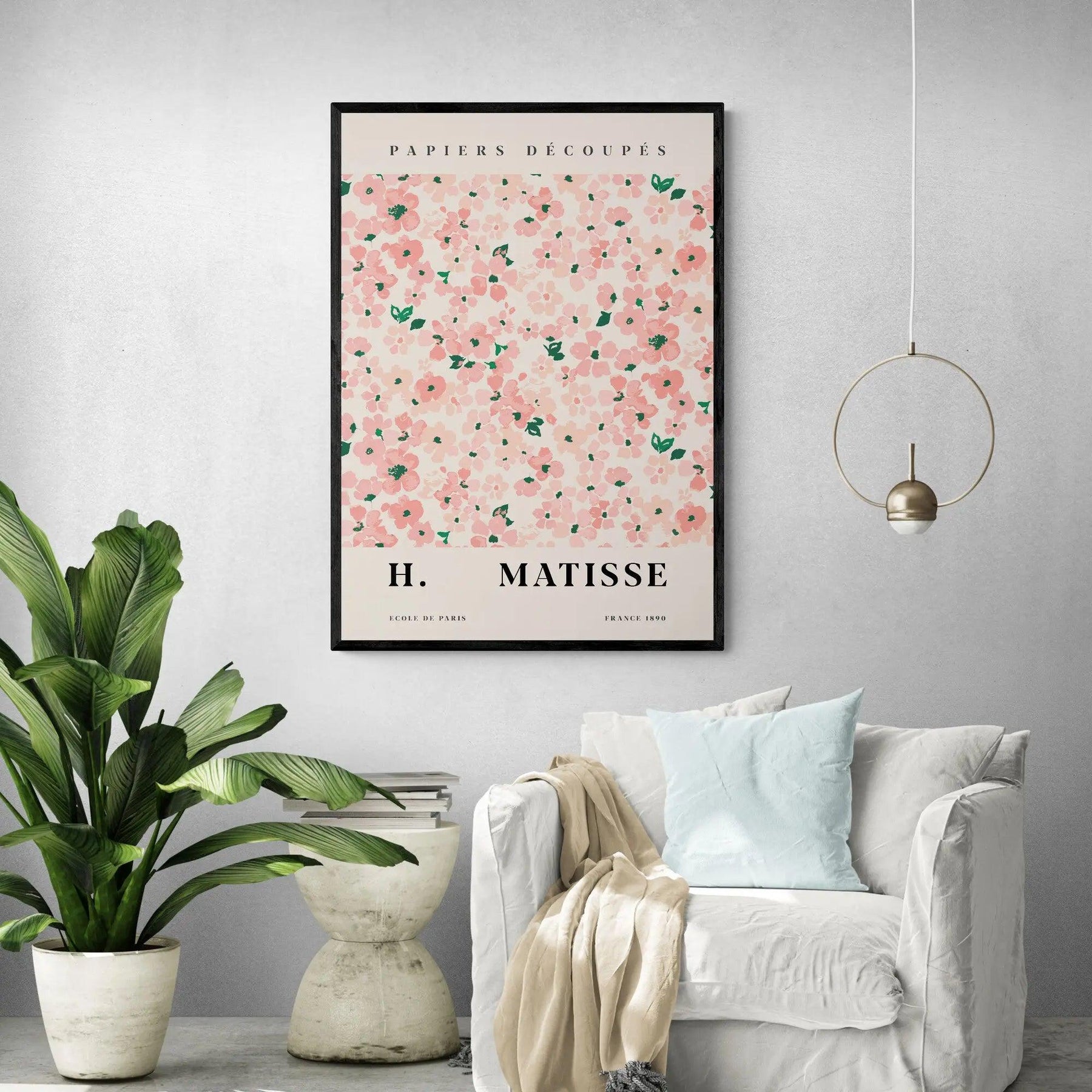 Matisse Risbe Rose Flower by Henri Matisse - Inka Arthouse – Inka Arthouse