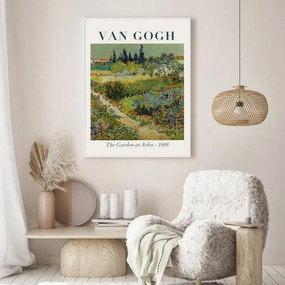 The Garden at Arles by Vincent van Gogh Gelato