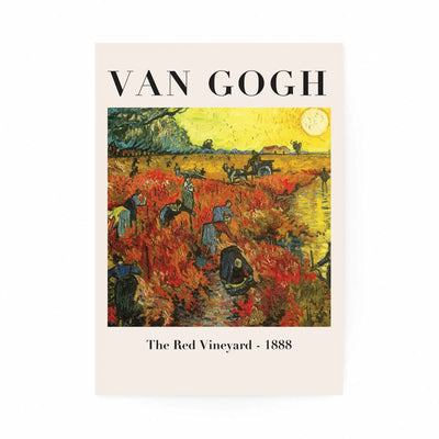 The Red Vineyard by Vincent van Gogh Gelato