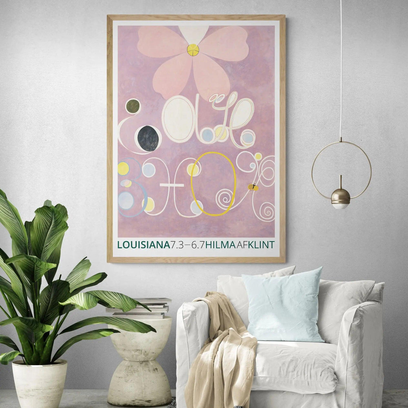 Hilma af Klint,Adulthood, The Ten Largest,Abstract Wall Art,large wall art,framed wall art,canvas wall newest art,large canvas,M6020