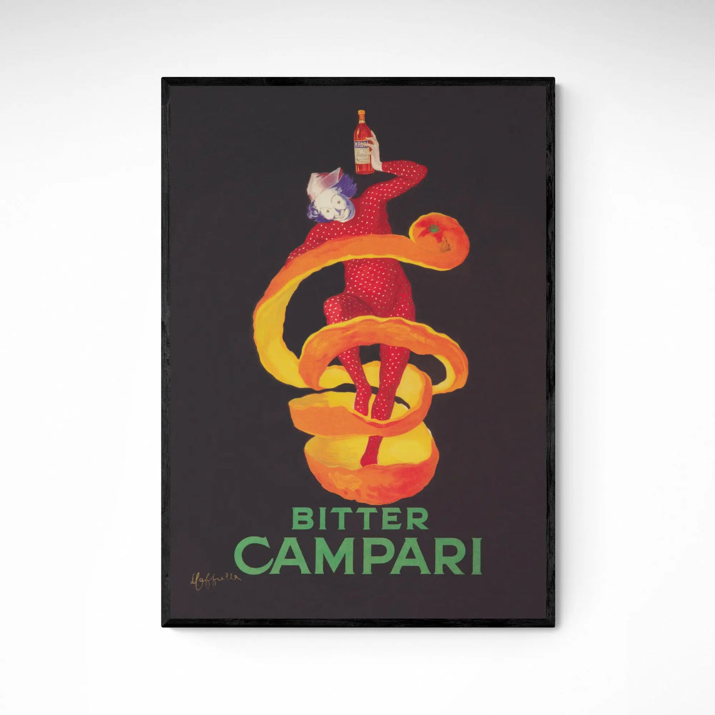 Bitter Campari Framed Wall Art | Inka Arthouse – Inka Arthouse