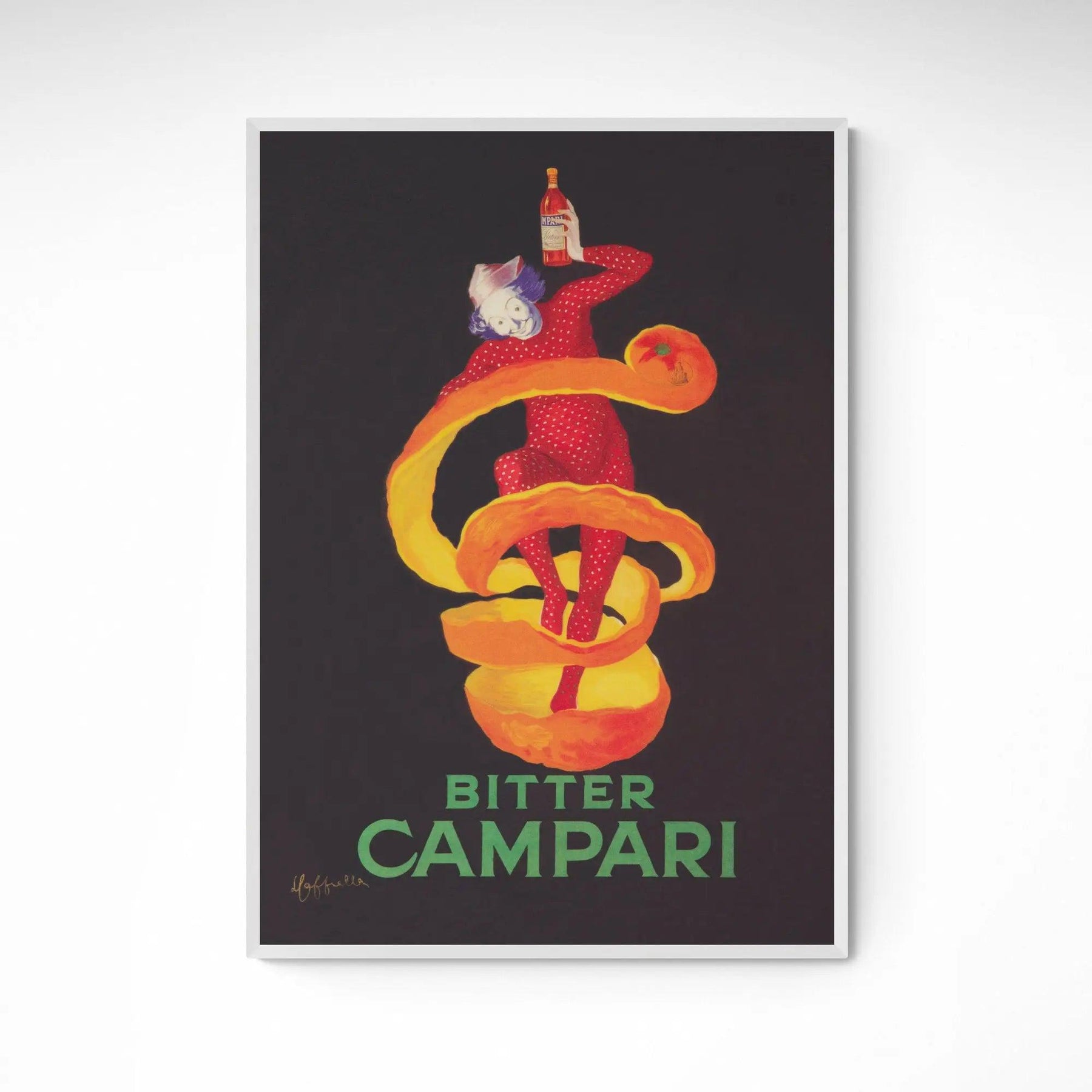Bitter Campari Framed Wall Art | Inka Arthouse – Inka Arthouse