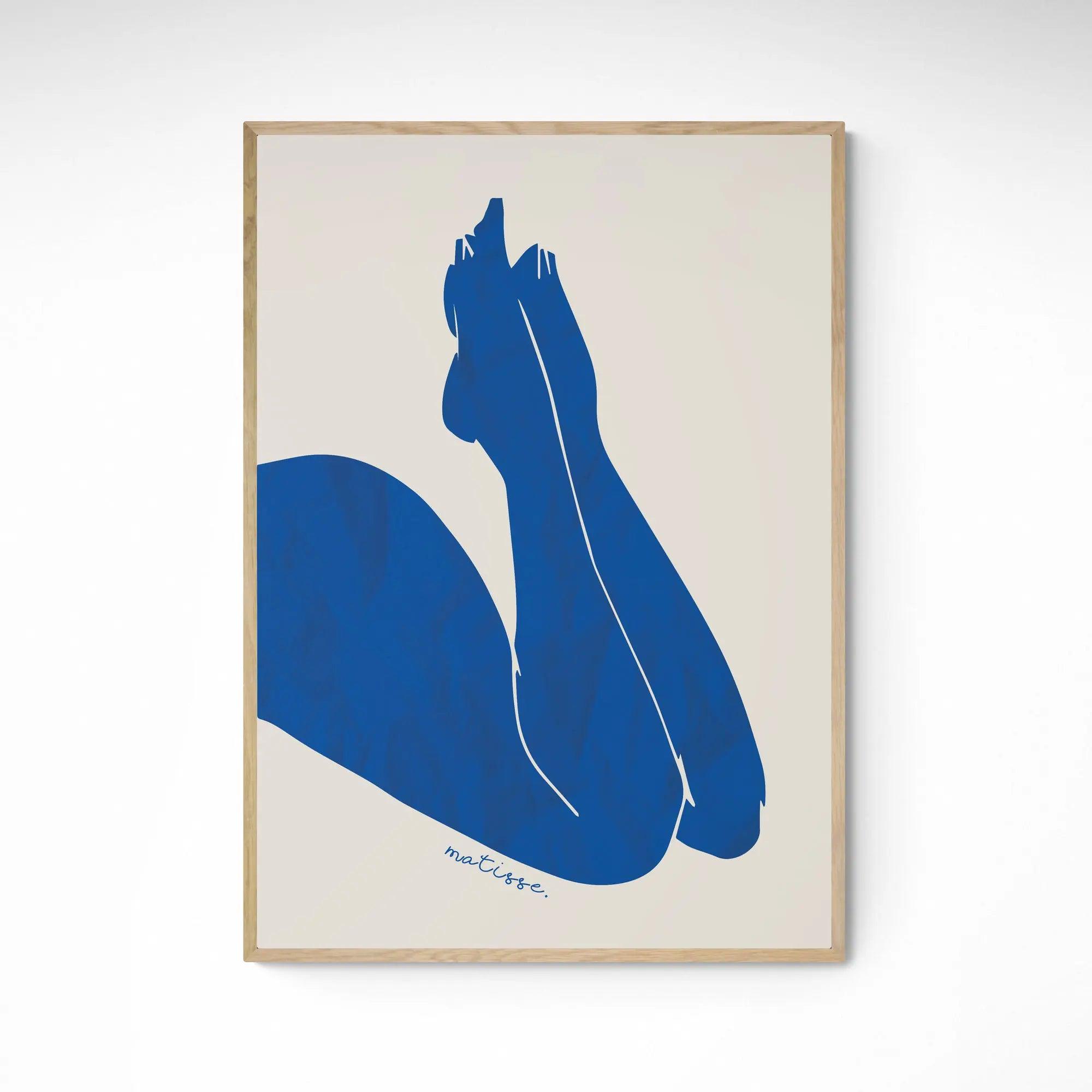 Blue Legs by Henri Matisse Framed Wall Art | Inka Arthouse – Inka