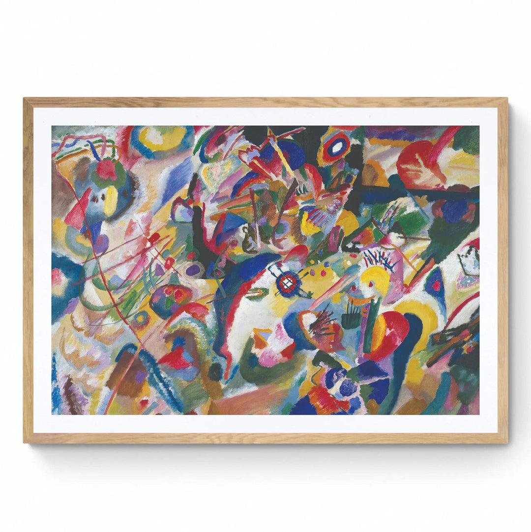 Composition VII by Wassily Kandinsky Framed Wall Art | Inka