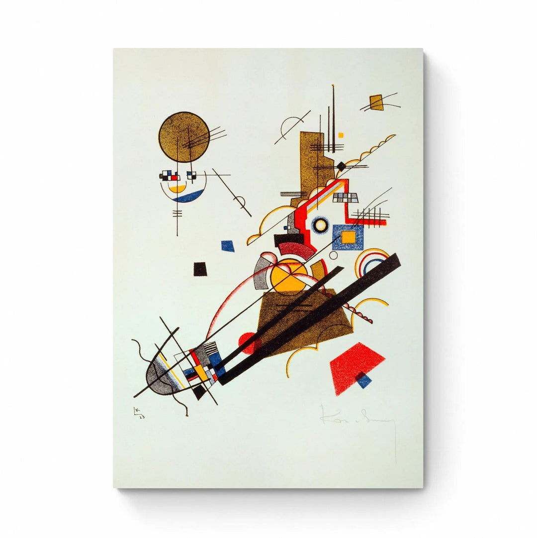 Joyous Ascent by Wassily Kandinsky Framed Wall Art | Inka Arthouse