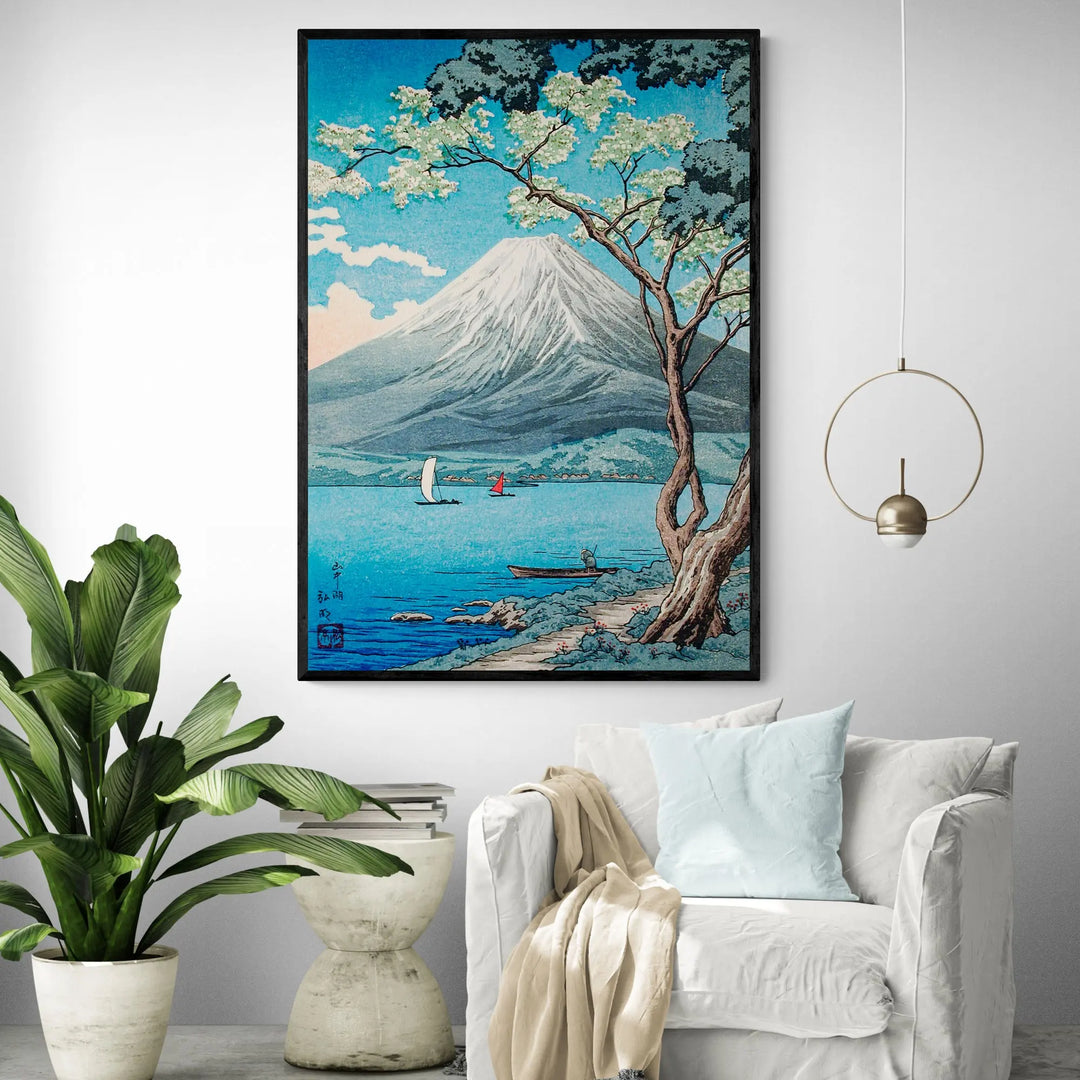Mount Fuji by Hiroaki Takahashi Framed Wall Art | Inka Arthouse