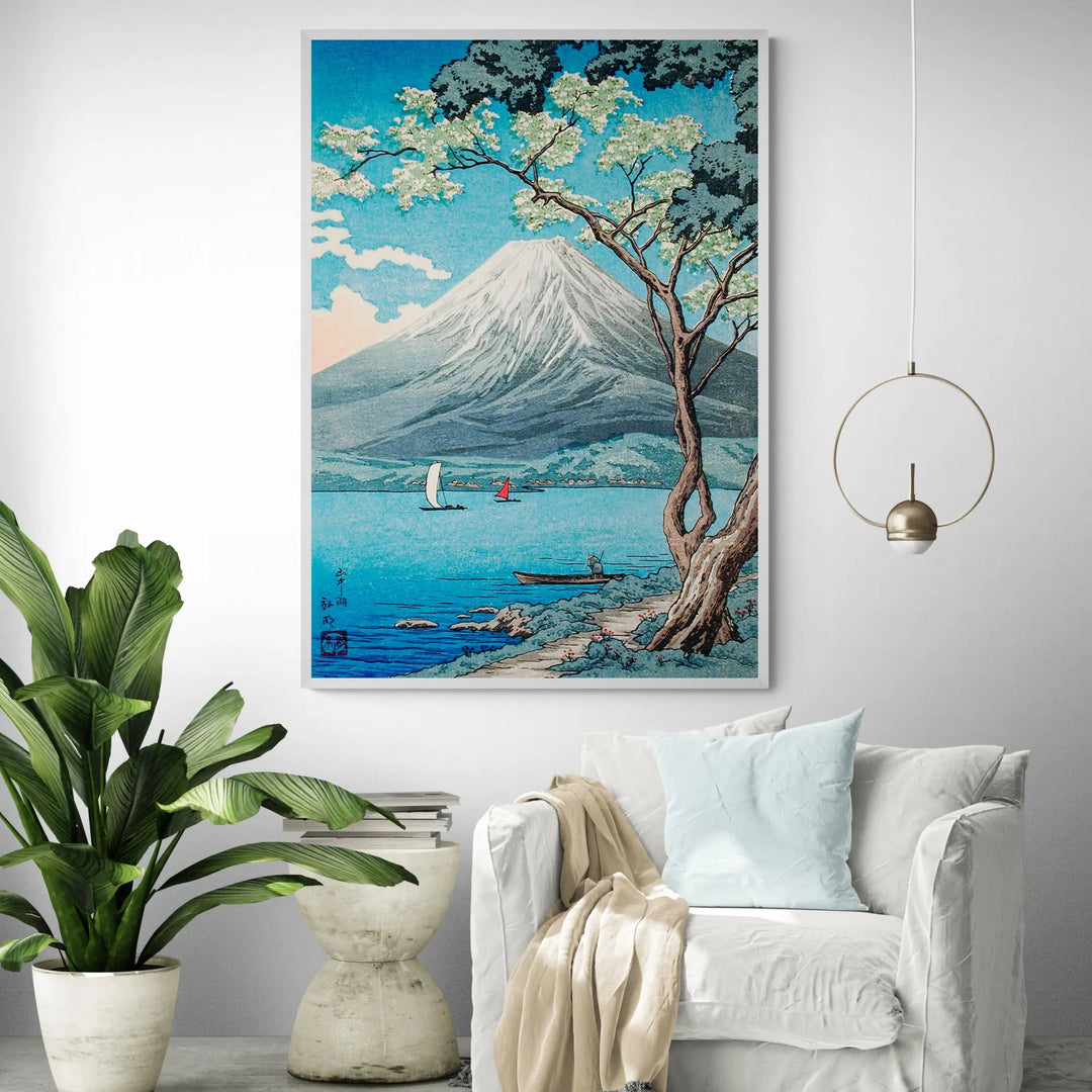 絵画 TAKEHIKO Mt.Fuji Mount Fuji by Hiroaki Takahashi Framed Wall Art | Inka Arthouse