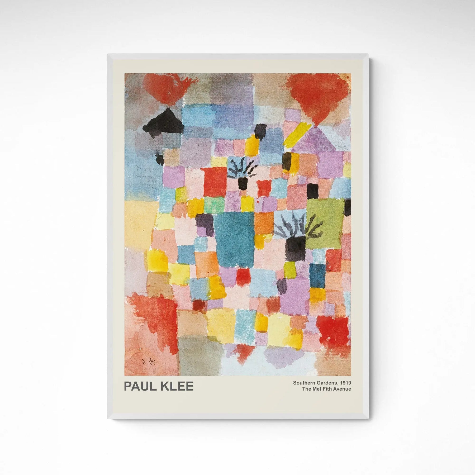 Southern Gardens 1919 by Paul Klee Framed Wall Art | Inka Arthouse