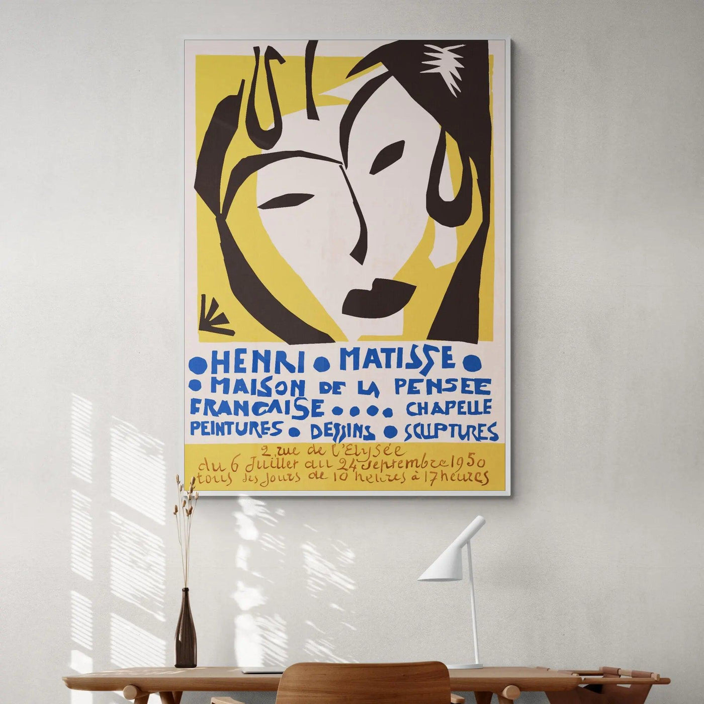 Vintage Poster by Henri Matisse Framed Wall Art | Inka Arthouse